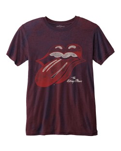 Тениска Rock Off The Rolling Stones Fashion - Vintage Tongue Logo
