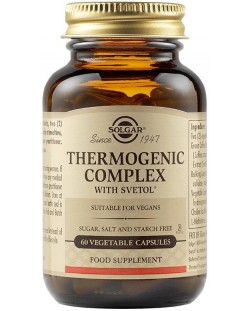 Thermogenic Complex with Svetol, 60 растителни капсули, Solgar