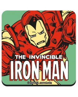 Подложки за чаши Half Moon Bay - Marvel: Invincible Iron Man, 6 броя
