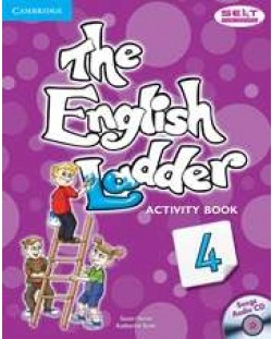 The English Ladder 4: Английски език - ниво А1 (учебна тетрадка + CD)