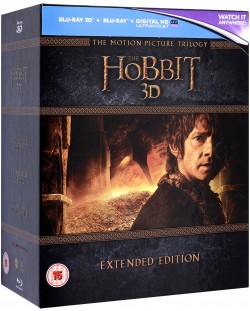 The Hobbit Trilogy - Extended Edition 3D+2D (Blu-Ray)