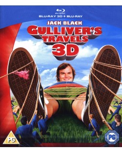 Gulliver'S Travels 2D + 3D (Blu-Ray)