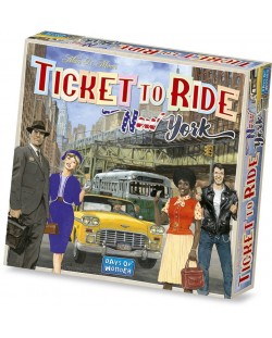 Настолна игра Ticket to Ride - New York