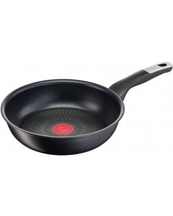 Тиган Tefal - Unlimited G2550672, 28 cm, черен