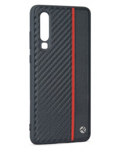 Калъф Tellur - Carbon, Huawei P30 Pro, черен