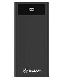 Портативна батерия Tellur - PD200, 20000 mAh, черна