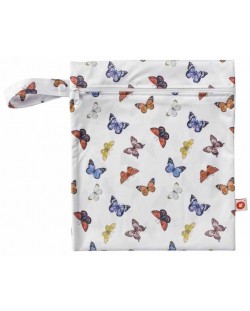Торба за мокри дрехи Xkko - Butterflies, 25 x 30 cm