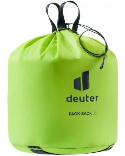 Торба Deuter - Pack Sack 3, зелена