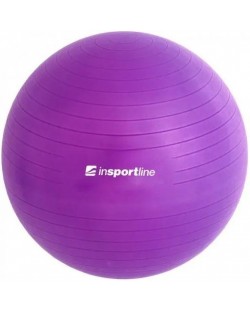 Топка за гимнастика inSPORTline - Top ball, 55 cm, лилава