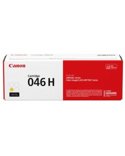 Тонер касета Canon - CRG-046H, за i-SENSYS LBP650, жълта