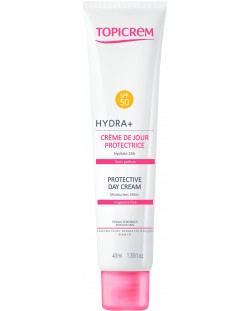 Topicrem Hydra+ Фотозащитен дневен крем, SPF50, 40 ml