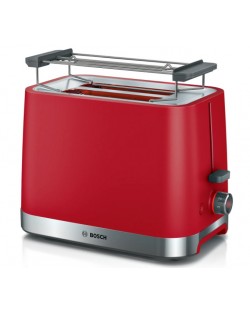 Тостер Bosch - MyMoment, TAT4M224, 950W, 7 степени, червен