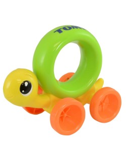 Детска играчка за дърпане Tomy - Костенурка на колела