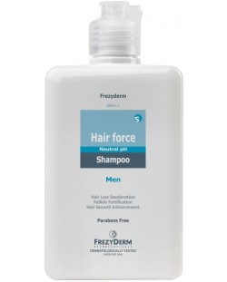 FrezyDerm Тонизиращ шампоан за мъже Hair Force, 200 ml