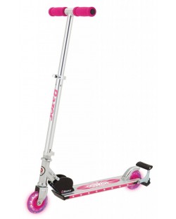 Тротинетка с приставка за искри Razor Scooters Spark Scooter w/125mm wheels – Pink