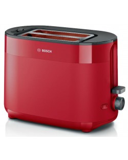 Тостер Bosch - MyMoment, 950W, 6 степени, червен