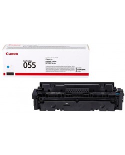 Тонер касета Canon - CRG-055, за i-SENSYS MF74x/LBP66x, cyan