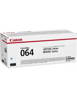 Тонер касета Canon - CRG-064, за i-SENSYS MF832C/LBP722C, cyan