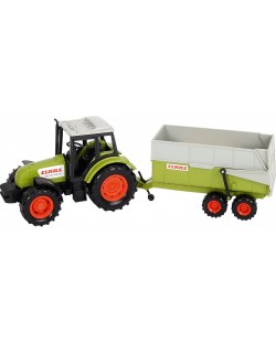 Трактор с ремарке Dickie Toys - Claas