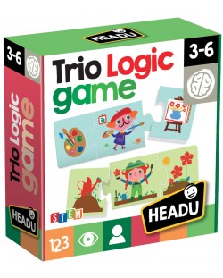 Логическа игра Headu - Трио