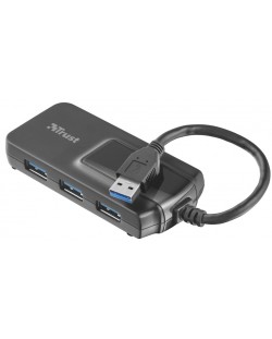 USB хъб Trust Oila 4 Port - USB 3.1