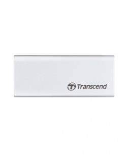 Външна SSD памет Transcend - TS480GESD240C, 480GB, USB 3.1, сребриста