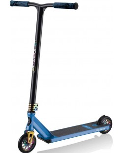 Тротинетка Globber stunt scooter - GS 900 deluxe, черна/синя