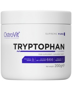 Tryptophan Powder, неовкусен, 200 g, OstroVit