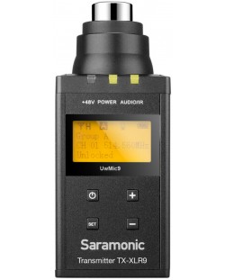 Трансмитер Saramonic - TX-XLR9, за UwMic9, черен