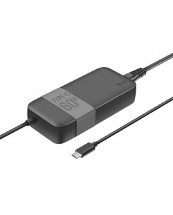 Зарядно устройство Trust Moda, USB-C, 60W - черно