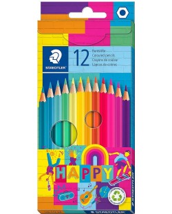 Цветни моливи Staedtler Happy 146 - 12 цвята