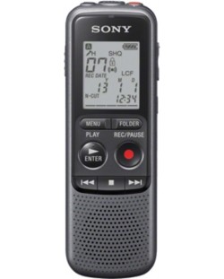 Цифров диктофон Sony - ICD-PX240, черен