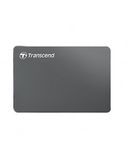 Твърд диск Transcend - StoreJet C3N, 2TB, външен, 2.5'', черен