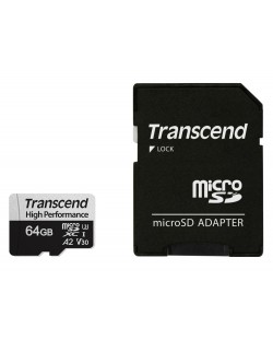 Памет Transcend - 64 GB, microSD