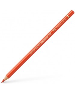 Цветен молив Faber-Castell Polychromos - Тъмно кадмий оранжево, 115