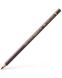 Цветен молив Faber-Castell Polychromos - Орехово кафяво, 177
