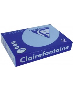 Цветна копирна хартия Clairefontaine - А4, 80 g/m2, 100 листа, Lavender