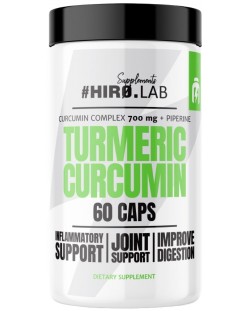 Turmeric Curcumin, 60 капсули, Hero.Lab