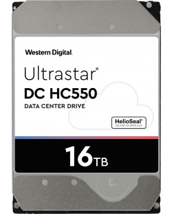 Твърд диск Western Digital - Ultrastar DC HC550, 16TB, 7200 rpm, 3.5''