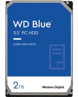 Твърд диск Western Digital - Blue, 2TB, 3.5''