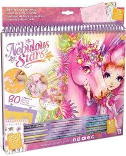 Творчески комплект Nebulous Stars - Книга Петулия и нейният приятел еднорог