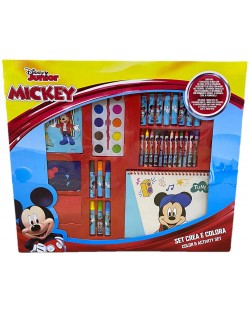 Творчески комплект IMC Toys - Mickey Mouse, в куфарче, 35 части