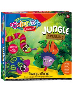 Творчески комплект Colorino Creative - Направи си сам джунгла