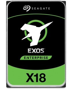 Твърд диск Seagate - Exos X18, 10TB, 7200 rpm, 3.5''