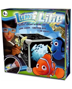 Творчески комплект Chippo Toys - Lumi Lite, Светещ куб, 3D ефект