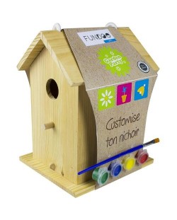 Творчески комплект D'Arpeje - Дървена къщичка за птички