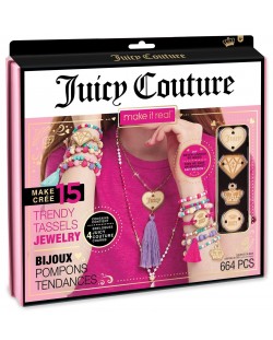 Творчески комплект Make it Real - Juicy Couture, бижута с пискюли