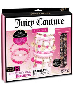 Творчески комплект Make it Real - Juicy Couture, розови гривни