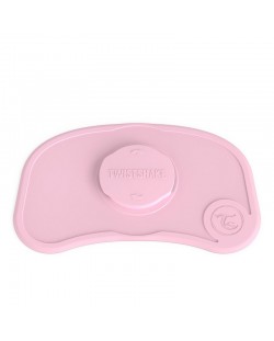 Самозалепваща се подложка за хранене Twistshake Click-Mat Mini - Мини, розова