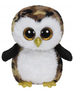 Плюшена играчка TY Beanie Boos – Бухал Owliver, 24 cm